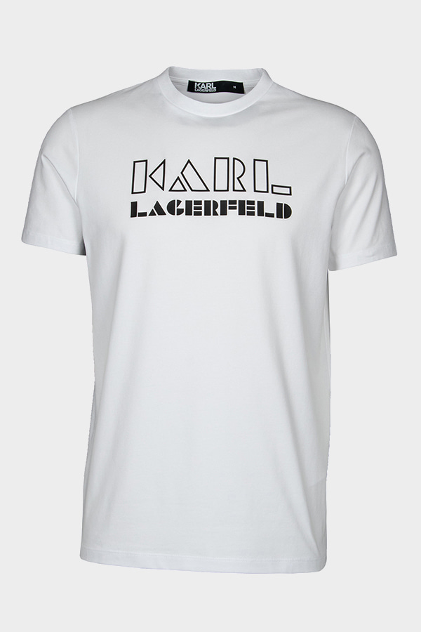 T-SHIRT KARL LAGERFELD - 19 WHITE